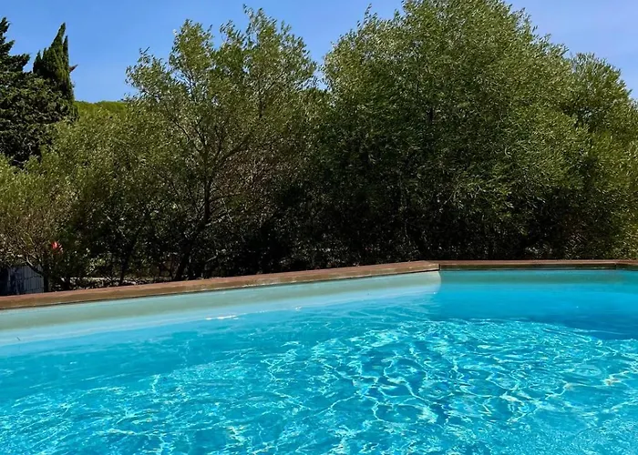 Charmante Maison Vue Garrigue Avec Piscine Holiday home