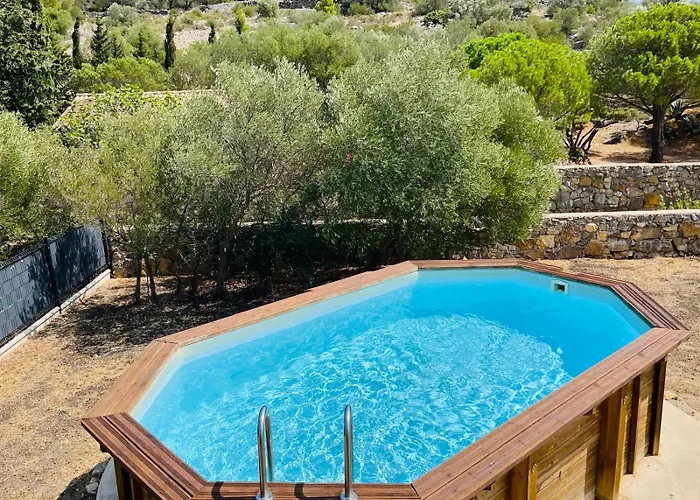 Charmante Maison Vue Garrigue Avec Piscine Holiday home La Palme